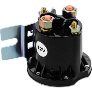 [미국배송] 12V 150A 스타터 솔레노이드 스위치 릴레이 교체 트롬베타 684-1261-212 684-1251-212 간헐적 듀티 DC 접촉기 파워실 4 단자 골프 카트 덤프 트레일러 팔레트 잭용