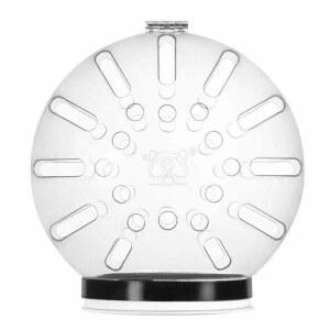 고양이 그루밍 방지 목둘레 깨끗한 도구 마스크 샤워 머리 송풍기 가방 M 동물 in