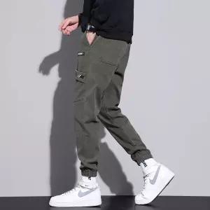 팬츠 남성용 작업복 레터링 카고 슬림핏 배기 배기핏 원픽5