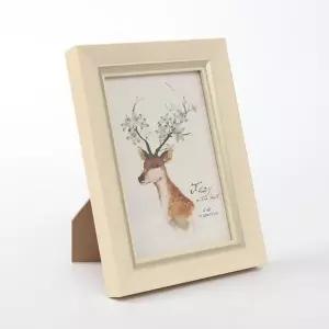탁상용액자 모던프레임 사진 액자(4x6) (베이지) 탁상 (KYR-WB9ED07)
