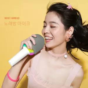 홈가라오케 마이크 블루투스연결 무선음향 충전식