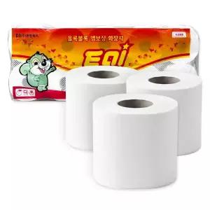 엠보싱 화장지 70m 10롤 2겹 화장실 두루마리 휴지 가정용 업소용