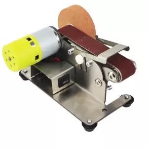 미니 벨트 센딩 도구 사포질 다기능 기계 목공 샌딩기 그라인더 금속 조절 그라인딩 샌드기