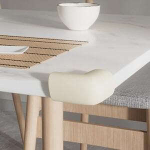 무라식 4개입  아기 안전 모서리 보호대 - 어린이  사전 접착된 테이블 가구 범퍼 및 날카로운