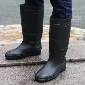 고품질 남성용 방수 롱레인부츠 미끄럼방지 작업용 장화 (WFKBCBS)