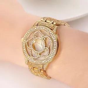 마크 로지아 메탈 손목시계-골드OC (KYR-W322E65)