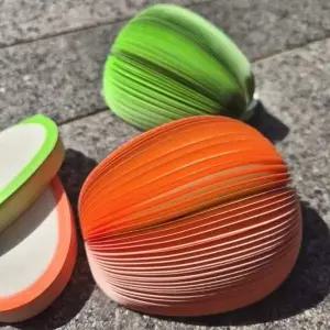 미니 문구류 인테리어 소품 메모지 다꾸 수첩 사과 노