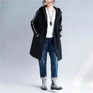 기모 빅사이즈 포근 후드집업 후드맨투맨 롱 기모후드 빅사이즈 맨투맨 겨울후드 짚업 기모 후드집업