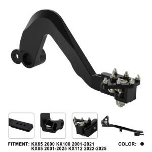 바이크 오토바이 액세서리 풋 브레이크 페달 레버 시프터 팁 카와사키 KX65 2000 KX100 2001- 01-25 KX112