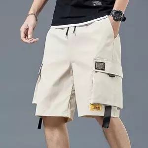 [하프클럽/]츄리닝바지 5부포켓팬츠 패션 캐주얼 카고반바지 남성여름바지