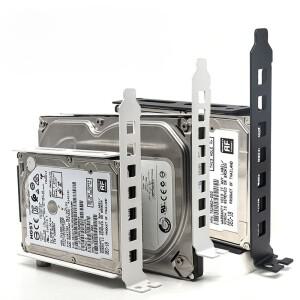 데스크탑 컴퓨터 케이스 범용 하드 디스크 슬롯 PCI 카드 확장 랙은 3.5인치 적합