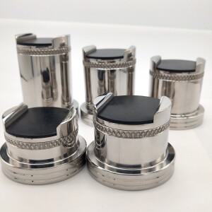 HiFi 오디오 고순도 알루미늄 케이블 지지대 전력 신호 진동 방지 랙 브래킷 홀더 트레이