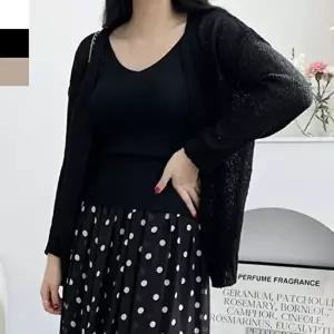 여자 볼레로 가디건 1P 여성 사무실 겉옷 (KYR-WFFT7BD)