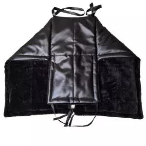 오토바이 무릎 바람막이 방한 덮개 방풍 커버 겨울