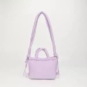 하찬 패딩 복조리 나일론 스트링 숄더백 크로스백 미니백 가을겨울 패딩 토트 숄더 보온감 소프트 3way