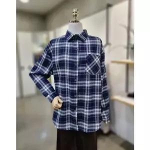 [갤러리아] ABFZ[2컬러]윈터체크 하프 셔츠(ABA1NB31)