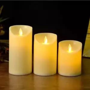 LED 촛불 흔들리는 건전지 전자초 촛불무드등/LED/전기/선물용/건전지/행사/LED초/가짜/전자/양초등/간접