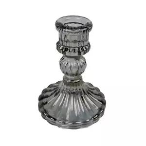 [하프클럽/]크리스탈 엔틱 촛대 인테리어 소품 그레이 디자인