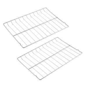 올스타어 2Pc 316067902 프리기데어 스토브 오븐용 오븐 랙 교체 부품 켄모어 316069800 22.8인치 x 16인치 304 스테인리스 스틸 플랫 레인지 와이어