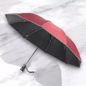 [하프클럽/]LED 자동 양산 겸 우산 레드 색상 완전 휴대용 방수