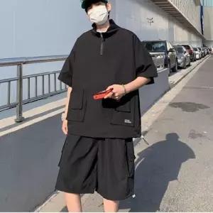 [하프클럽/]남자 패션 운동복 바스락 트레이닝 아노락 상하세트