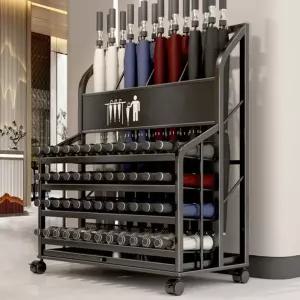 대용량 우산 꽂이 현관 모던 카페 철제 인테리어 대형