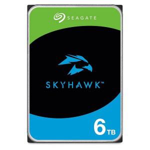 [미국배송] SEAGATE SKYHAWK 6TB 비디오 내장 하드 드라이브 HDD U2013 3.5인치 SATA 6GB/S 256MB 캐시(사내 구조 서비스 포함 DVR NVR 보안 카메라 시스템) (ST6000VXZ09/009)