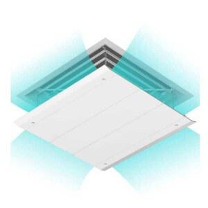 중앙 에어컨 바람막이 가림막 무동력 30x30cm 출풍구 공조기