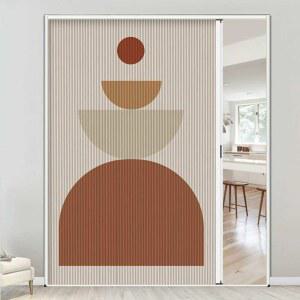 모던 미니멀 자바라 원룸 보일러실 셀프 커튼 중문 방문손잡이 반그늘 칸막이 아파트