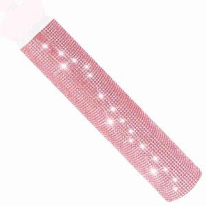 무선 마이크를 위한 라임카와 핸들 커버, 라이브 노래를 반짝이는 크리스탈 마이크 슬리브, DJ, 노래방, 파티, 결혼식, 스트리밍 비디오 촬영 로즈 골드