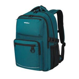 [미국배송] 워터플라이 여행용 노트북 학교 백팩: 여성용 대학 중학교 책가방 TSA 친화적 비즈니스 워크 캐주얼 데이팩 15.6인치 컴퓨터 수납공간 방지 방수 통근 가방