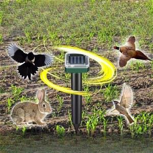 새쫓는소리 초음파 고주파 베란다 퇴치기 농작물 보호 조류 비둘기 태양광 2팩