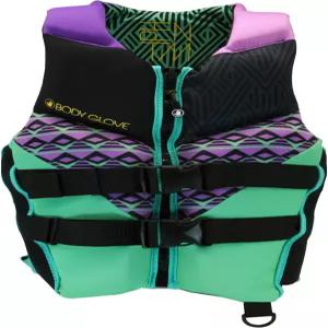 바디 글러브 팬텀 여성용 구명조끼 네오프렌 USCG 및 트랜스포트 캐나다 승인 보트 타기 낚시 카약 래프팅
