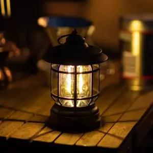 고품질 블랙 야외조명기구 일반형 휴대용 AK6 조명 충전식캠핑랜턴 (WFKDAQE)