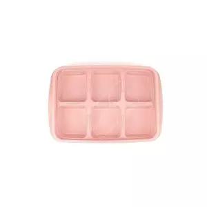 냉동보관 뚜껑포함 핑크 6구얼음틀 6구 쿨링용기 아이스트레이 (WFKC3I4)