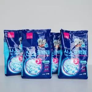 산소표백제 산소표백필형 리필형 라이온 파우치 3kg산소세제 3kg (WFKC3RX)