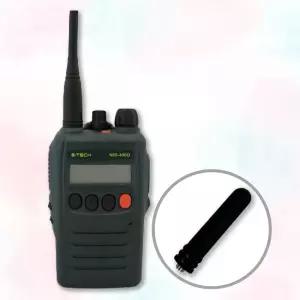 ETECH 이테크 NIS-400D NIS400D 고출력 업무용 디지털 무전기 + 고감도 숏안테나 