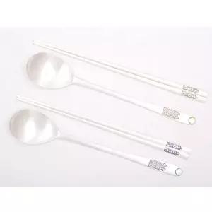 고품질 전통수저 전통은수저세트 백동은수저세트 2벌 백동은수저 (WFKDHY4)