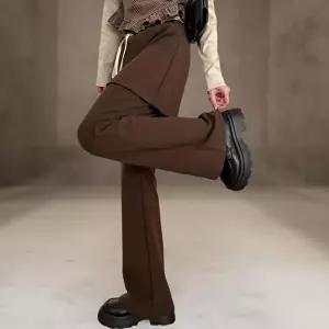 [옷자락]여성 겨울 기모 데일리 치마바지 편안한 팬츠