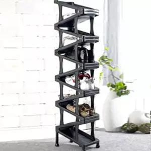 수납장 11단 지그재그신발장 다용도신발선반 조립식신발정리대