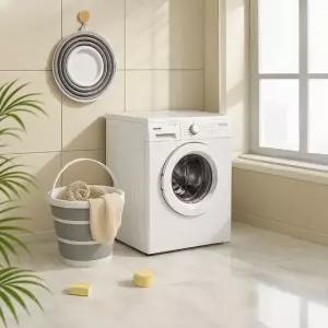 바가지 접이식바가지 플라스틱 접이식다라이 플라스틱대야 원형 (WFKC3KN)