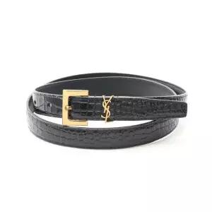 [생로랑]SAINT LAURENT 모노그램 벨트 (554465 DND0J 1000)