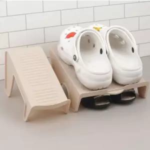 신발 정리대 슈즈 정리 선반 보관대 공간 절약형 (WFKD3FQ)