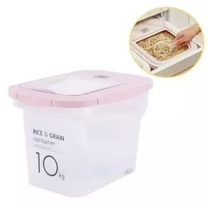 깔끔한 쌀 보관함 곡물 보관 통 식품 저장 용기 (WFKD6JO)
