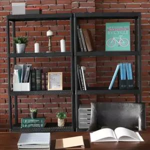 [라일리생활건강] Rly 간편 DIY수납 선반장 조립 플라스틱 선반 거실