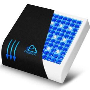 리클라이너용 대형 젤 시트 쿠션, 메모리 폼 휠체어, 사무용 의자, 자동차, 바닥, 식탁 시아티카, 콕시, 허리 및 압박 , 통풍이 가능한 디자인