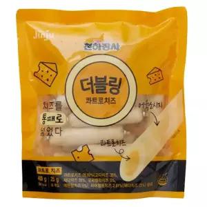 천하장사 더블링 콰트로치즈 400g (25gX16개입), 3개