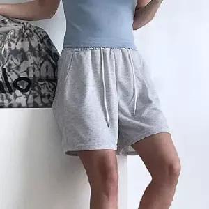 여성 베이직 4부 밴딩 홈웨어 팬츠 무지 바지 WFIMM9Z