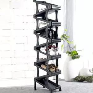 수납장 11단 지그재그신발장 다용도신발선반 조립식신발정리대 (WFKDJ2H)