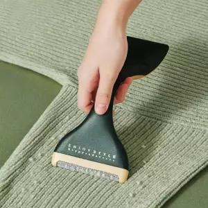 울 수동 보풀제거기 양면 휴대용 보풀 제거기